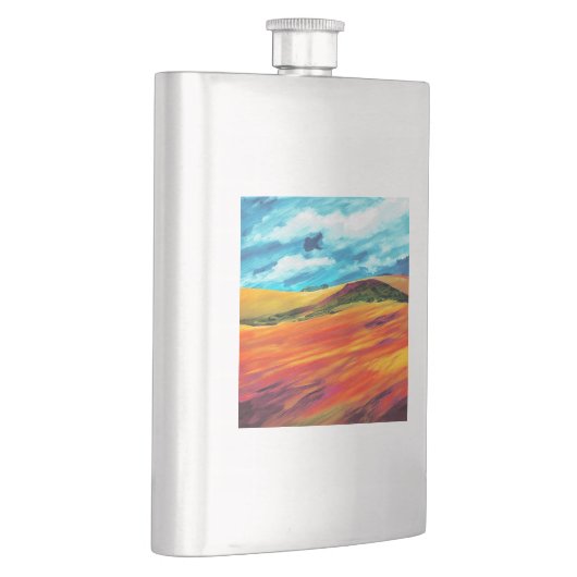 Gele Rode Heuvels Flacon (Rechts)