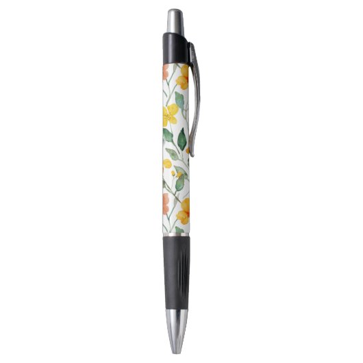 Gele Rode Perzikbloesems Pen (Achterkant (Verticaal))