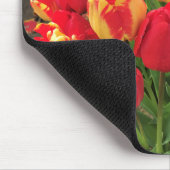 Gele & Rode Tulpen Muismat (Hoek)