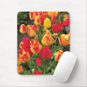 Gele & Rode Tulpen Muismat (Met muis)