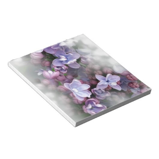 gele rode tulpen notitieblok (Schuin)