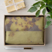 Gele roesttextuur, ontvlechtingstkwestie tissuepapier (Geschenk)