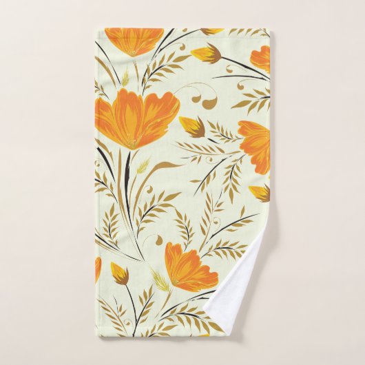 Gele rog bad handdoek (Handdoek)