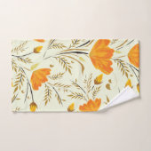 Gele rog bad handdoek (Handdoek)