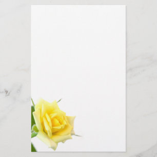 Gele rog briefpapier