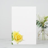 Gele rog briefpapier (Staand voorkant)