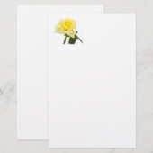 Gele rog briefpapier (Voorkant / Achterkant)