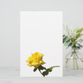 Gele rog briefpapier (Staand voorkant)