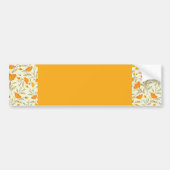 Gele rog bumpersticker (Voorkant)