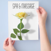 Gele rog flyer (Hand)