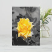 Gele rog kaart (Staand voorkant)