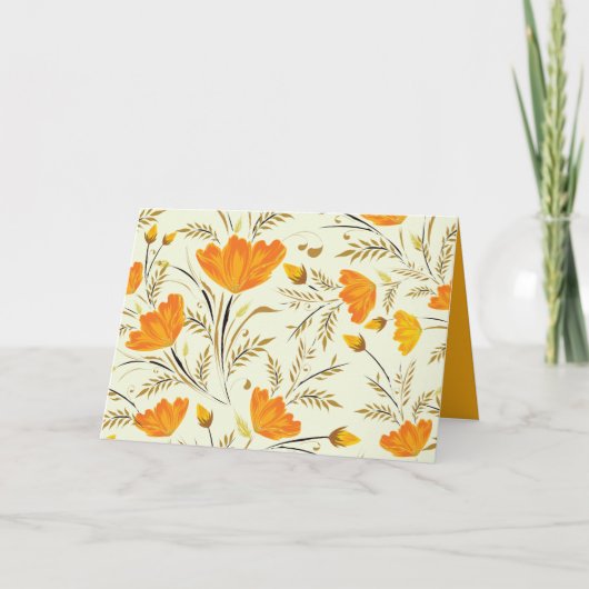 Gele rog kaart (Voorkant)