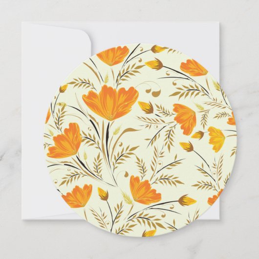 Gele rog kaart (Voorkant)