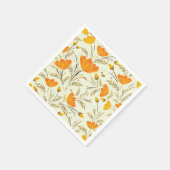 Gele rog servet (Hoek)