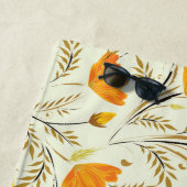 Gele rog strandlaken (In situ)