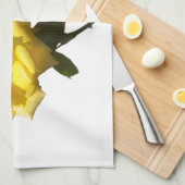 Gele rog theedoek (Quarter Fold)
