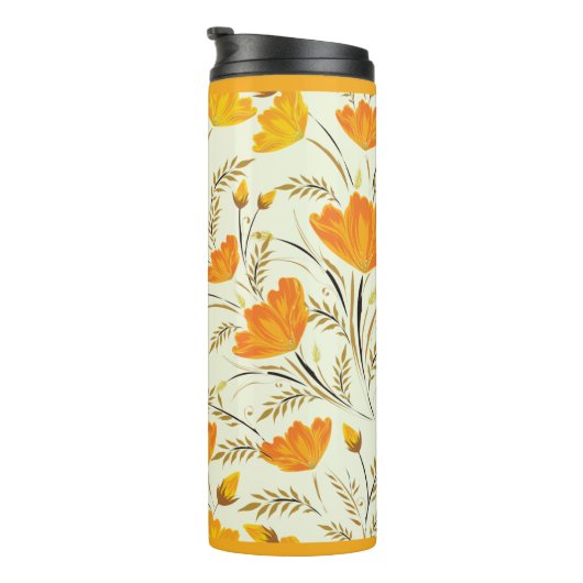 Gele rog thermosbeker (Geroteerd rechts)