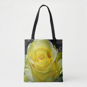 Gele rog tote bag
