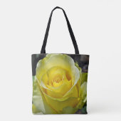 Gele rog tote bag (Achterkant)