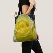 Gele rog tote bag (Dichtbij)