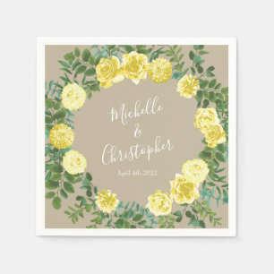  Gele Roodbruidjes Servet