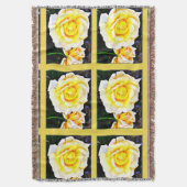 Gele roodbruin deken (Voorkant Verticaal)