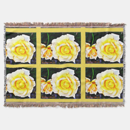 Gele roodbruin deken (Voorkant)