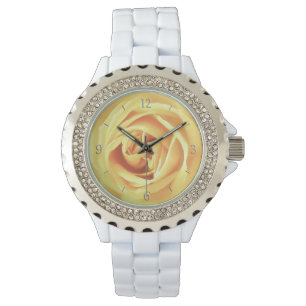 Gele rooddruk horloge