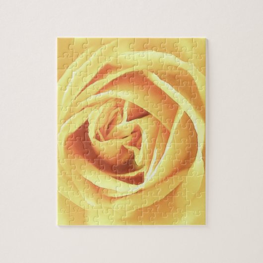 Gele rooddruk legpuzzel (Verticaal)