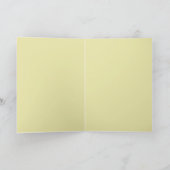 Gele roodroos is uw Inspirerend prijsopgave voor d Kaart (Binnen)