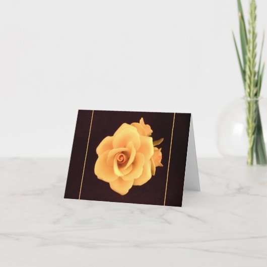 Gele Roos, 2004 Foto. Kaart (Voorkant)