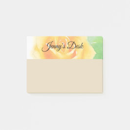 Gele Roos Aquarel Post-it® Notes