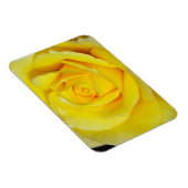 Gele roos bloemenmagneet magneet (Rechterzijde)