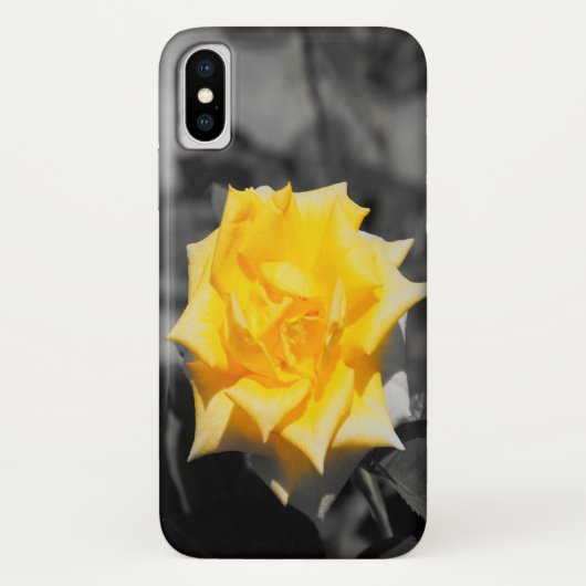 Gele roos Case-Mate iPhone case (Achterkant)