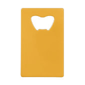 Gele roos creditkaart flessenopener (Achterkant)
