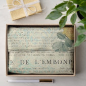  Gele Roos, Dame en Krantenpapier Ontvlechting Tissuepapier (Geschenk)