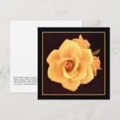 Gele roos, foto uit 2004. (Voorkant / Achterkant)