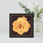 Gele roos, foto uit 2004. (Staand voorkant)