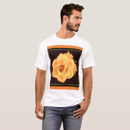 Gele roos, foto uit 2004. t-shirt