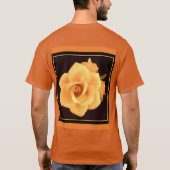 Gele roos, foto uit 2004. t-shirt (Achterkant)