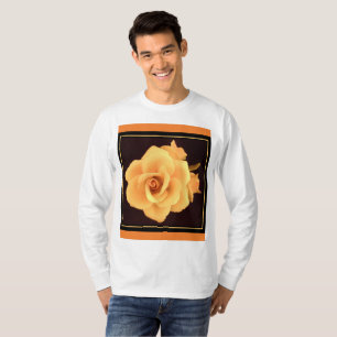 Gele roos, foto uit 2004. t-shirt