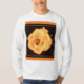 Gele roos, foto uit 2004. t-shirt (Voorkant)