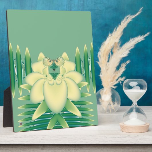 Gele Roos Fotoplaat (Zijkant)