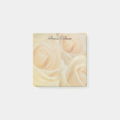 Gele roos | Gepersonaliseerd Post-it® Notes (Voorkant)