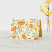 Gele roos kaart (Gele Bloem)