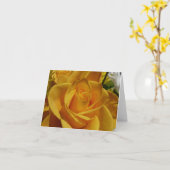 gele roos kaart (Gele Bloem)