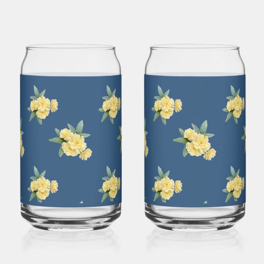 Gele Roos Kan Glas (Voorkant)