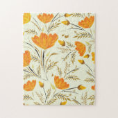 Gele roos legpuzzel (Verticaal)