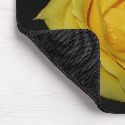 gele roos muismat (Hoek)