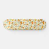 Gele roos persoonlijk skateboard (Horizontaal)